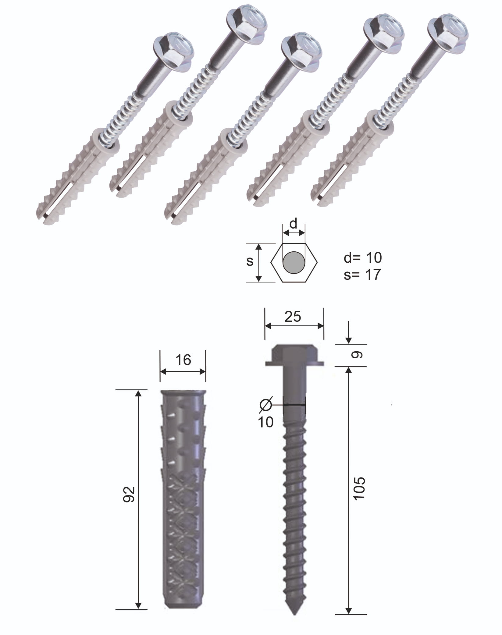 Befestigungsset 13559-S5