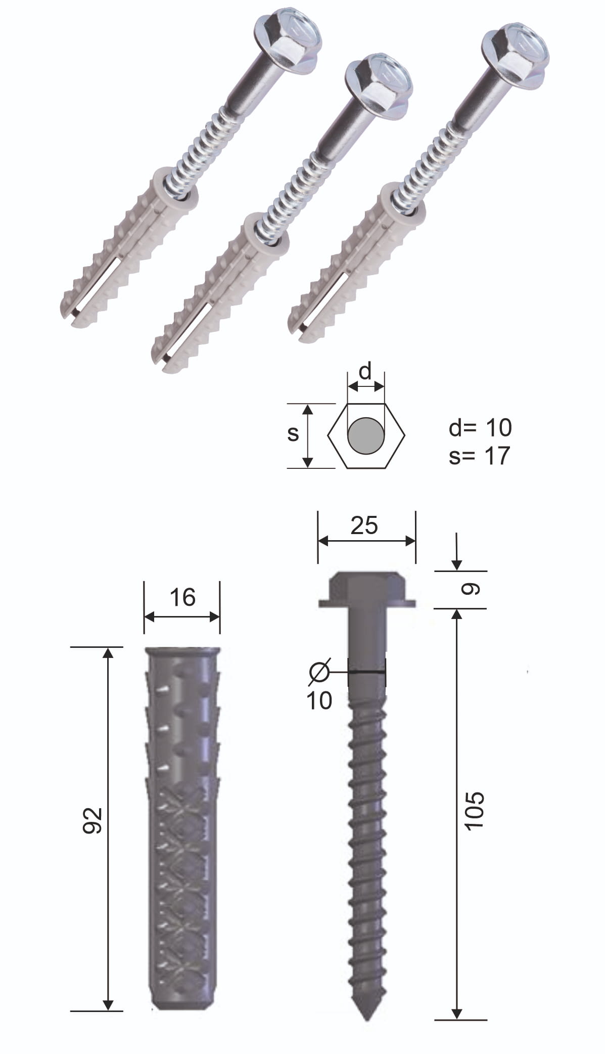 Befestigungsset 13359-S3