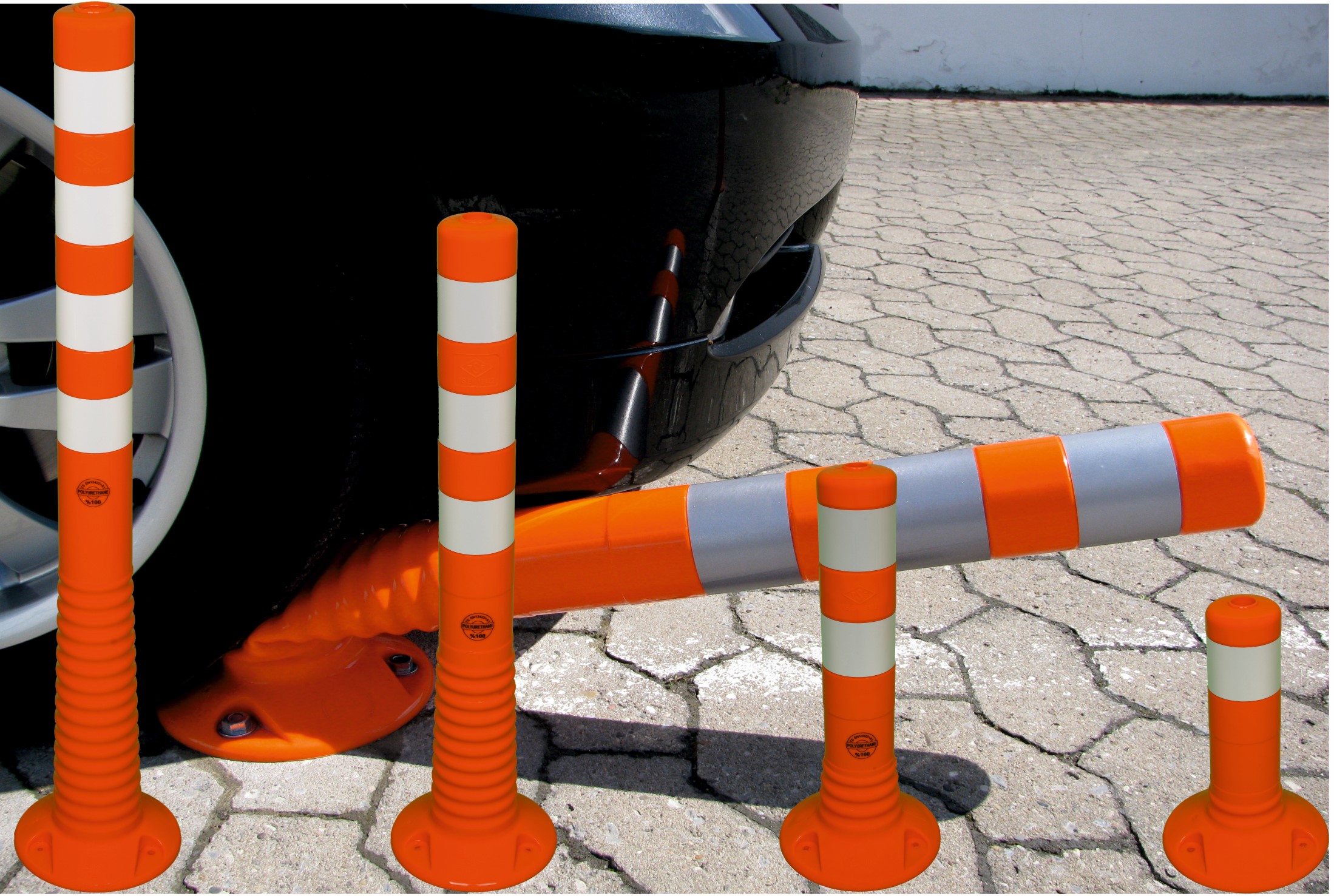 Flexipfosten® Orange