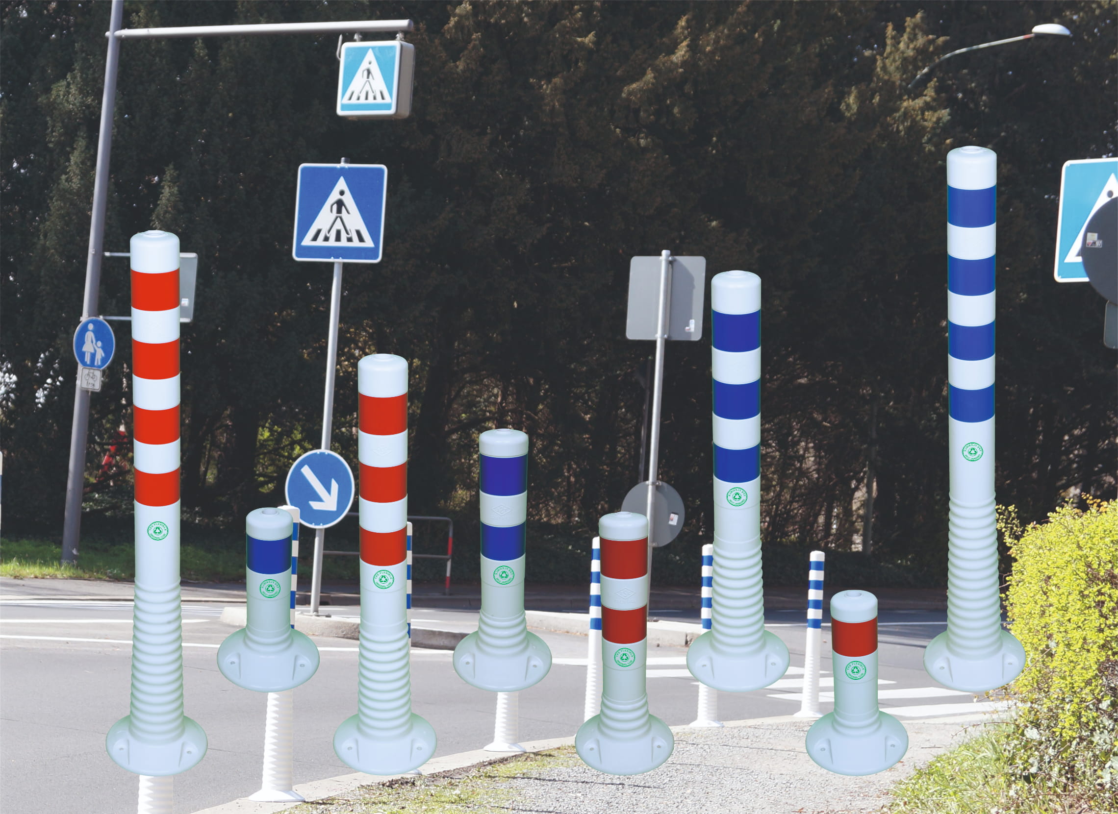 Flexipfosten® PureLine Weiß