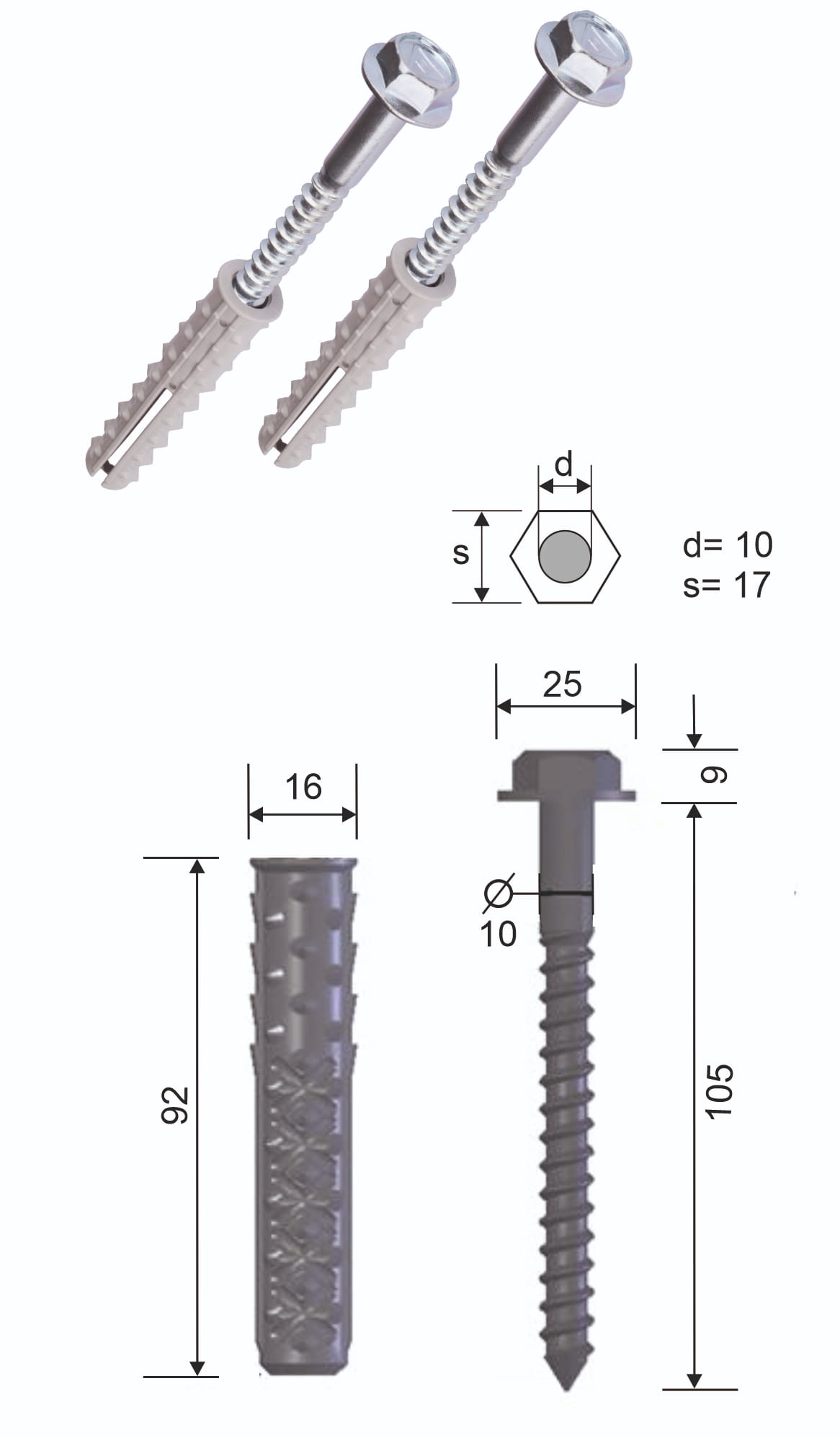 Befestigungsset 13259-S2