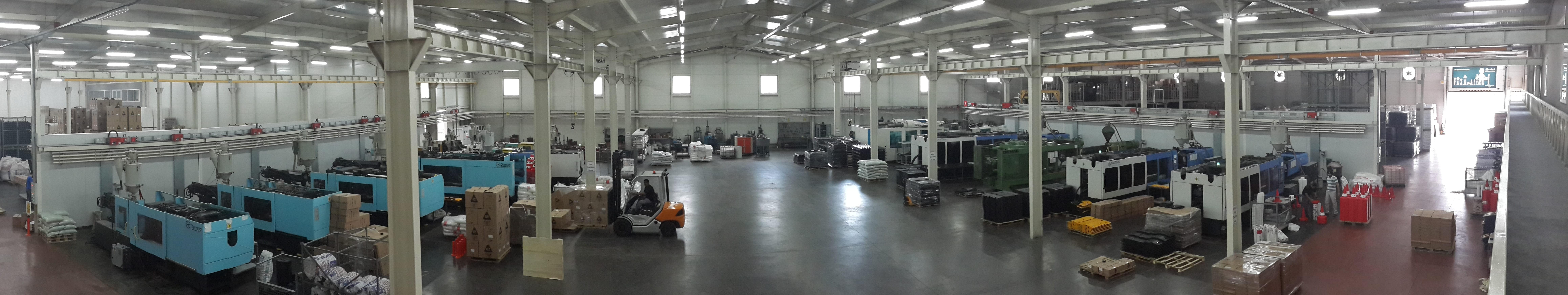 Temka Produktion und Lagerhalle